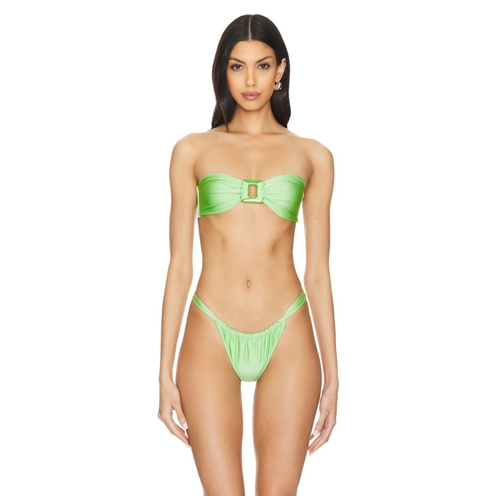 NATASIA SWIM ❤️‍🔥 BIKINI BOTTOMS IN LLEO NWT SIZE XL
